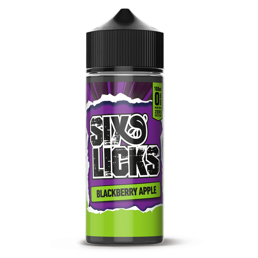 Six Licks - Blackberry Apple ( Liquid Gold )