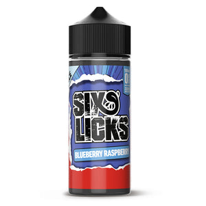 Six Licks - Blueberry Raspberry ( Bluemonia )