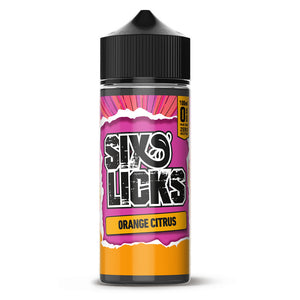 Six Licks - Orange Citrus ( Love Bite )