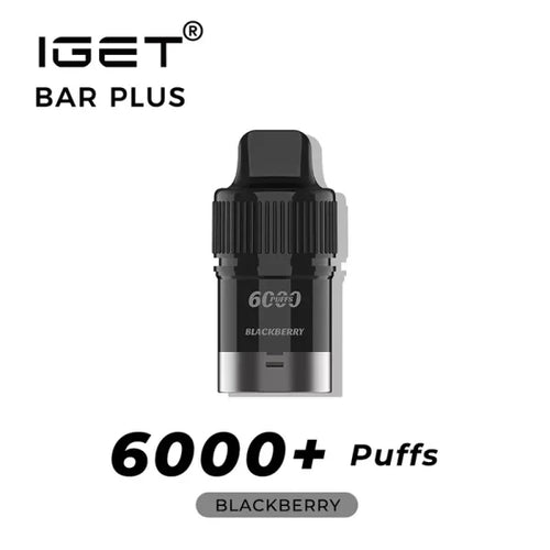 IGET Bar Plus 6000 Pod - Blackberry