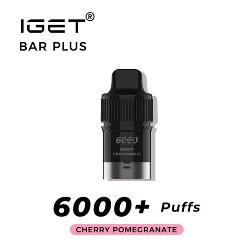 IGET Bar Plus 6000 Pod - Cherry Pomegranate