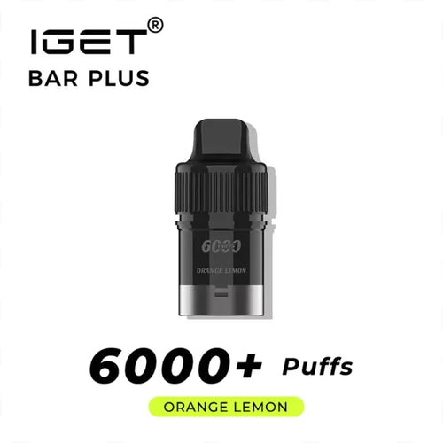 IGET Bar Plus 6000 Pod - Orange Lemon