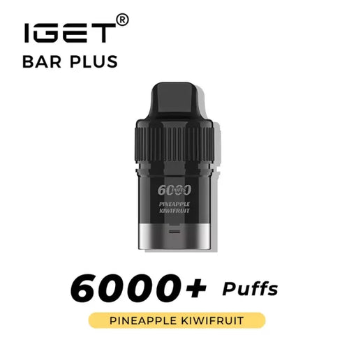 IGET Bar Plus 6000 Pod - Pineapple Kiwifruit