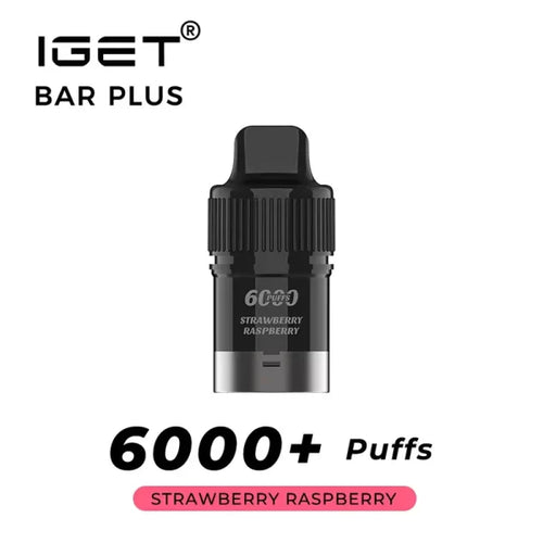 IGET Bar Plus 6000 - Strawberry Raspberry