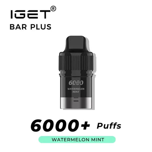 IGET Bar Plus 6000 Pod - Watermelon Mint